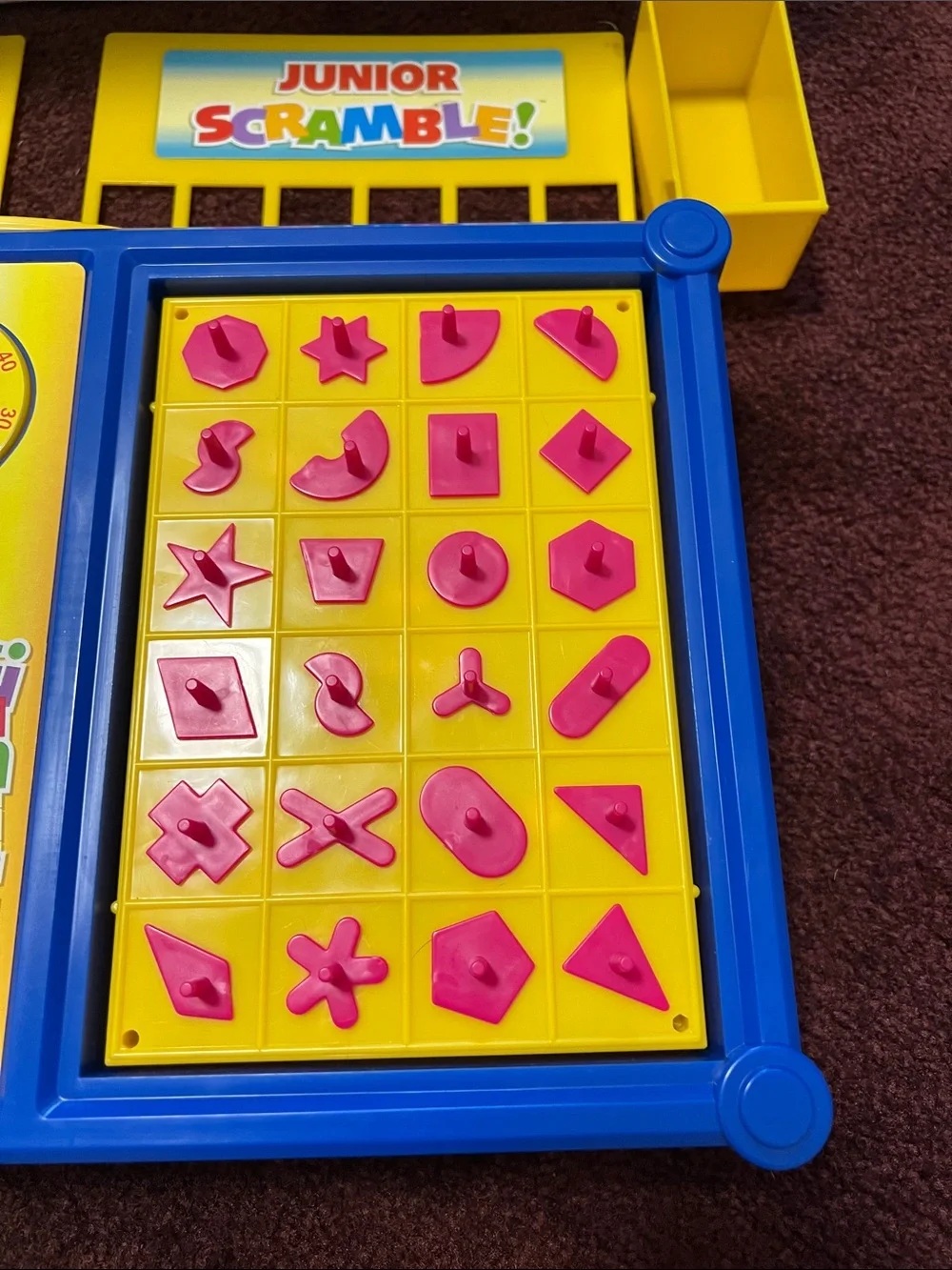 ScrambleKids Matching Game - Yellow, Blue, Green, Pink